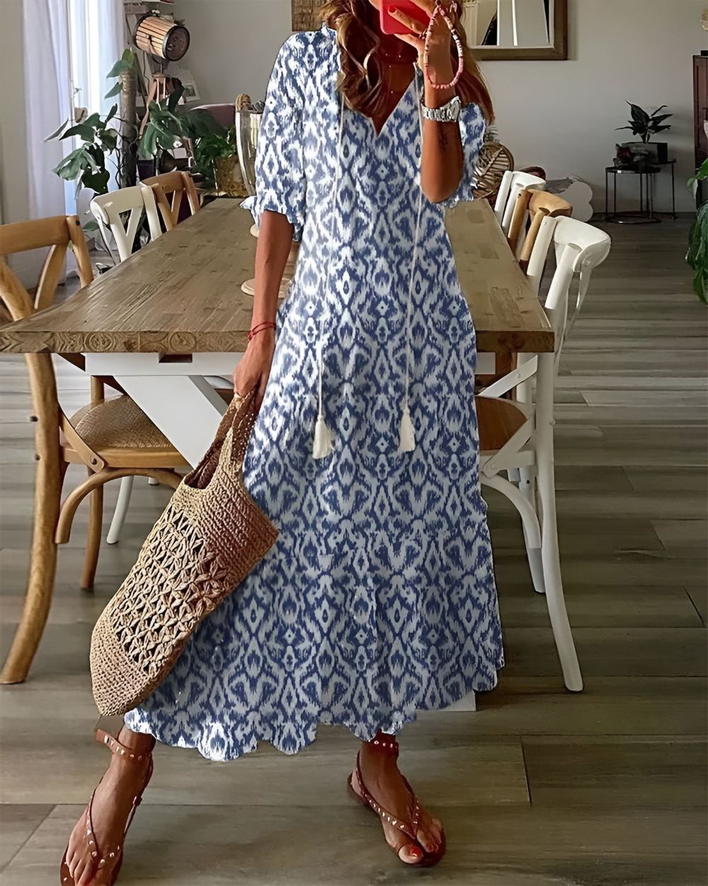 Vestido Largo Casual para Mujer