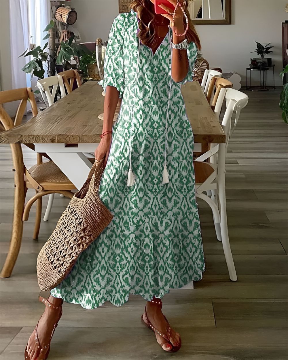 Vestido Largo Casual para Mujer