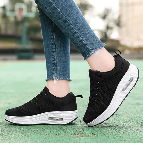 Zapatillas deportivas con cojín de aire para mujer