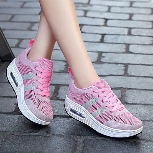 Zapatillas deportivas con cojín de aire para mujer