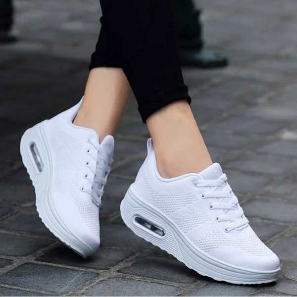 Zapatillas deportivas con cojín de aire para mujer