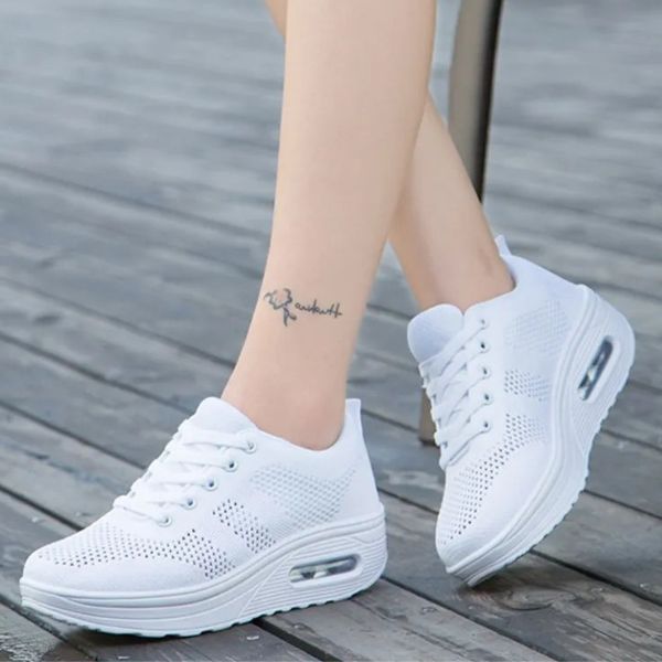 Zapatillas deportivas con cojín de aire para mujer