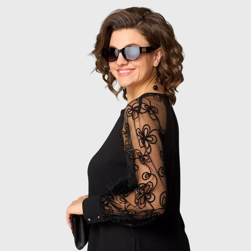 Long Sleeve Lace Dress for Women