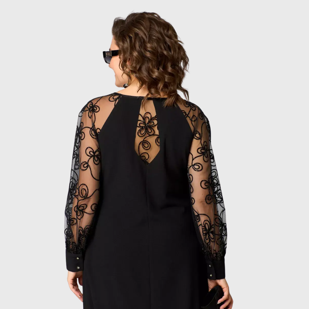 Long Sleeve Lace Dress for Women