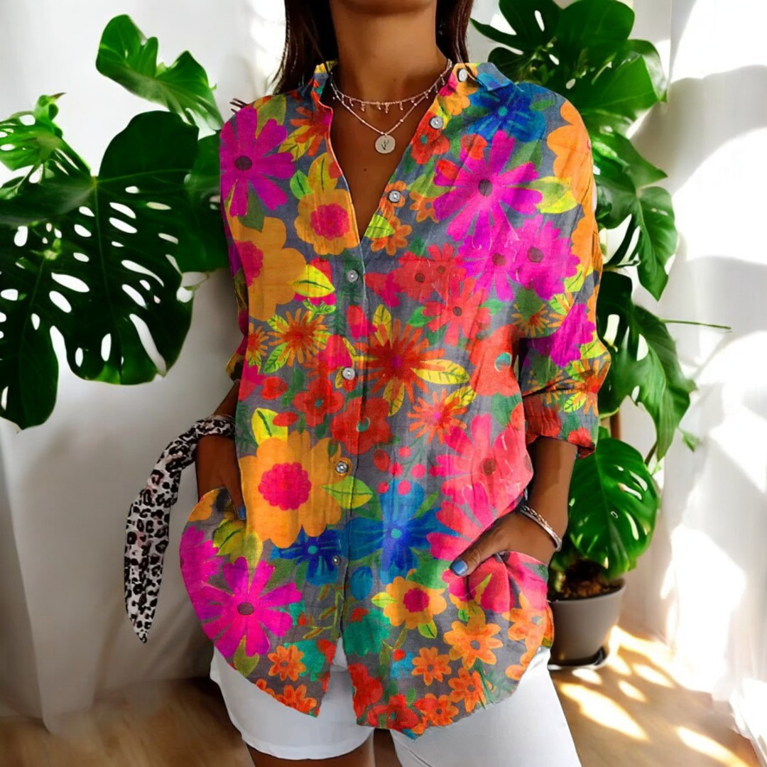 Floral Print Blouse for Women