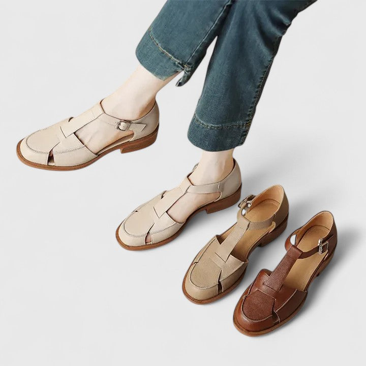Sandalias de Tacón Bajo para Mujer