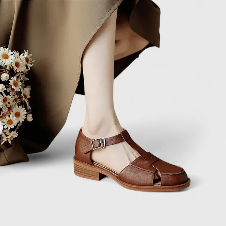 Sandalias de Tacón Bajo para Mujer