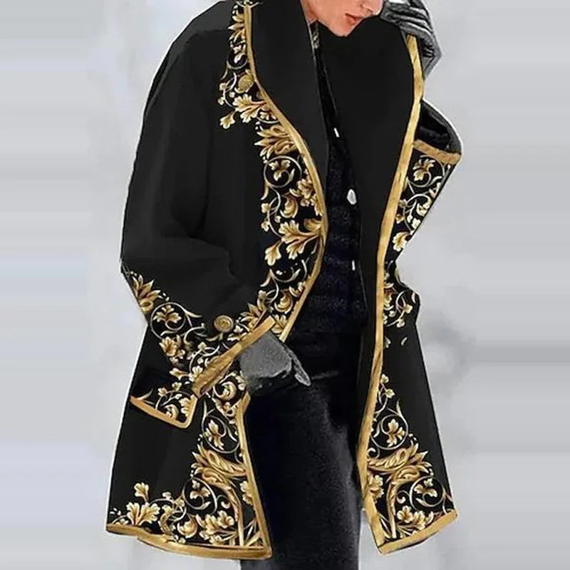 Thick Wool Long Coat for Women