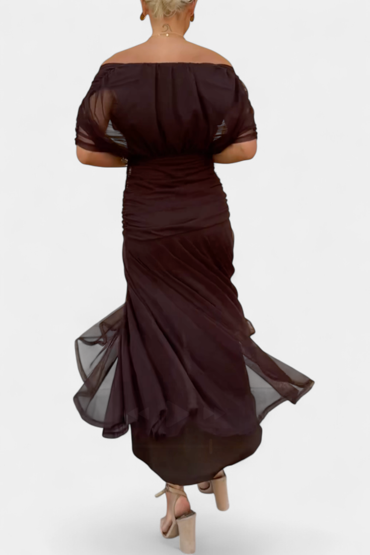 Vestido Largo Estampado Floral para Mujer