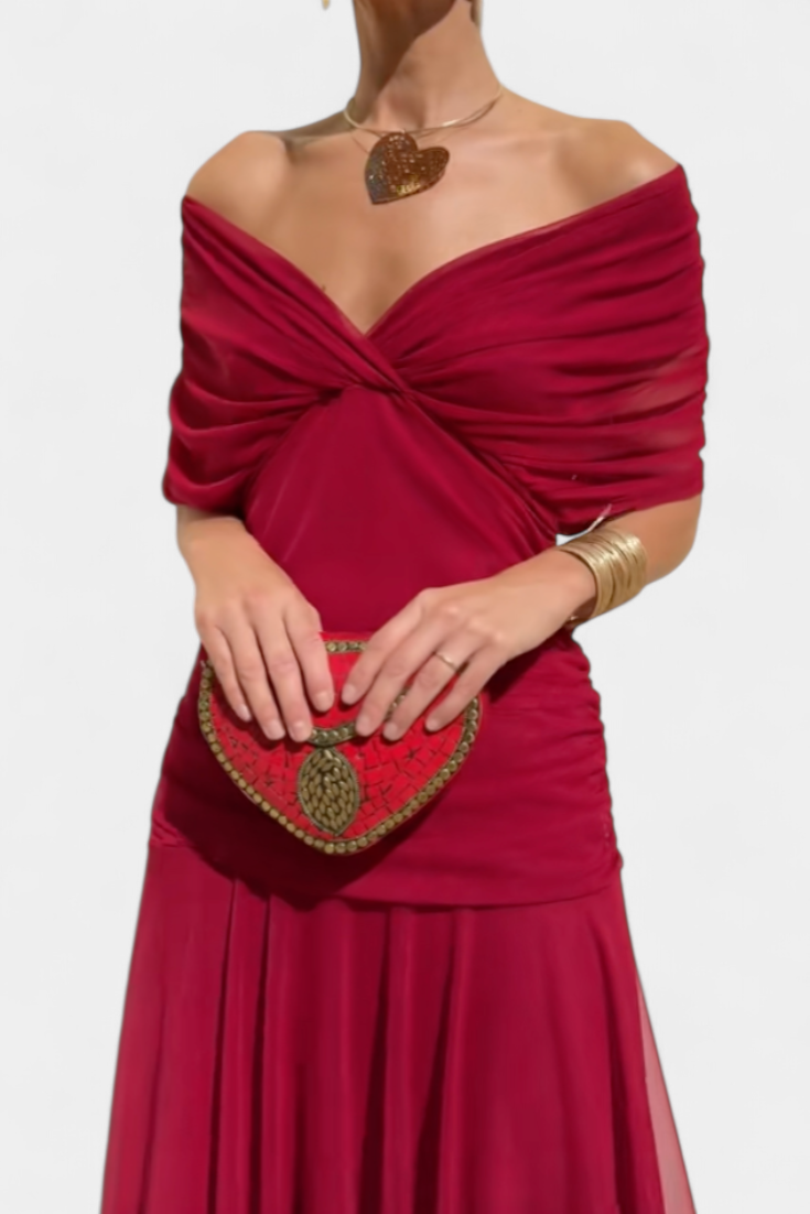 Vestido Largo Estampado Floral para Mujer