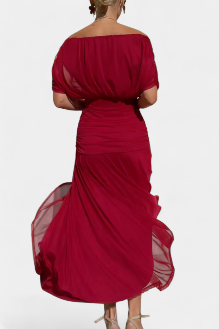 Vestido Largo Estampado Floral para Mujer