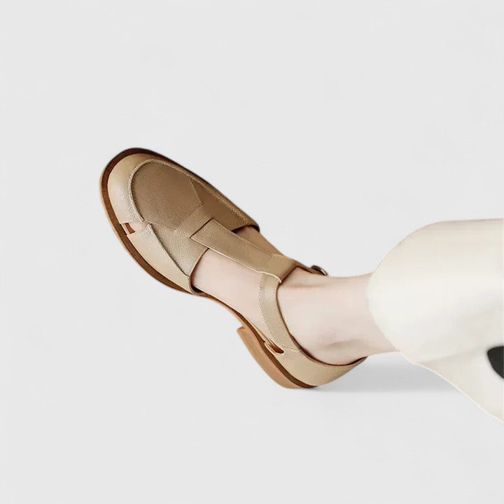 Sandalias de Tacón Bajo para Mujer