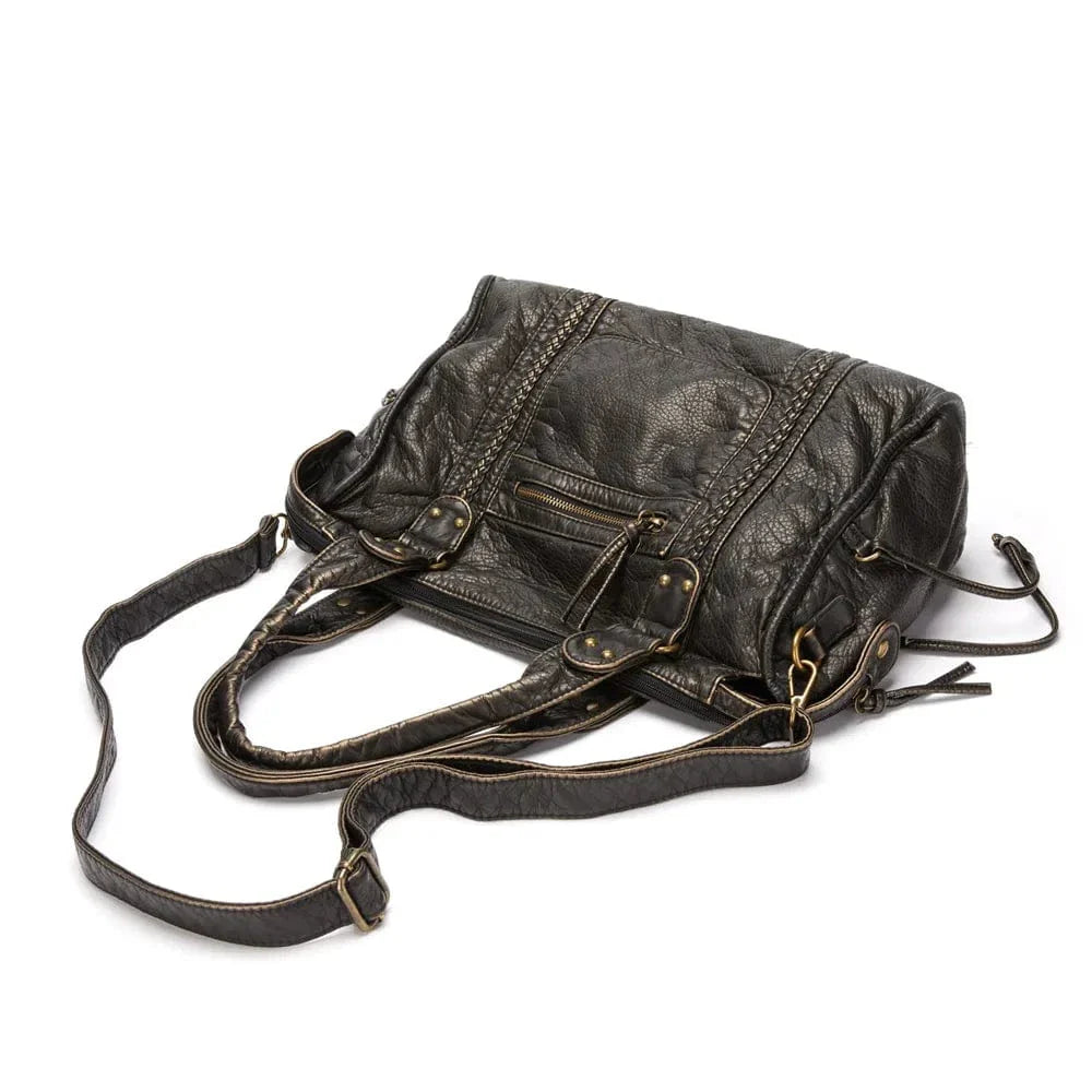 Bolso grande de estilo vintage para mujer