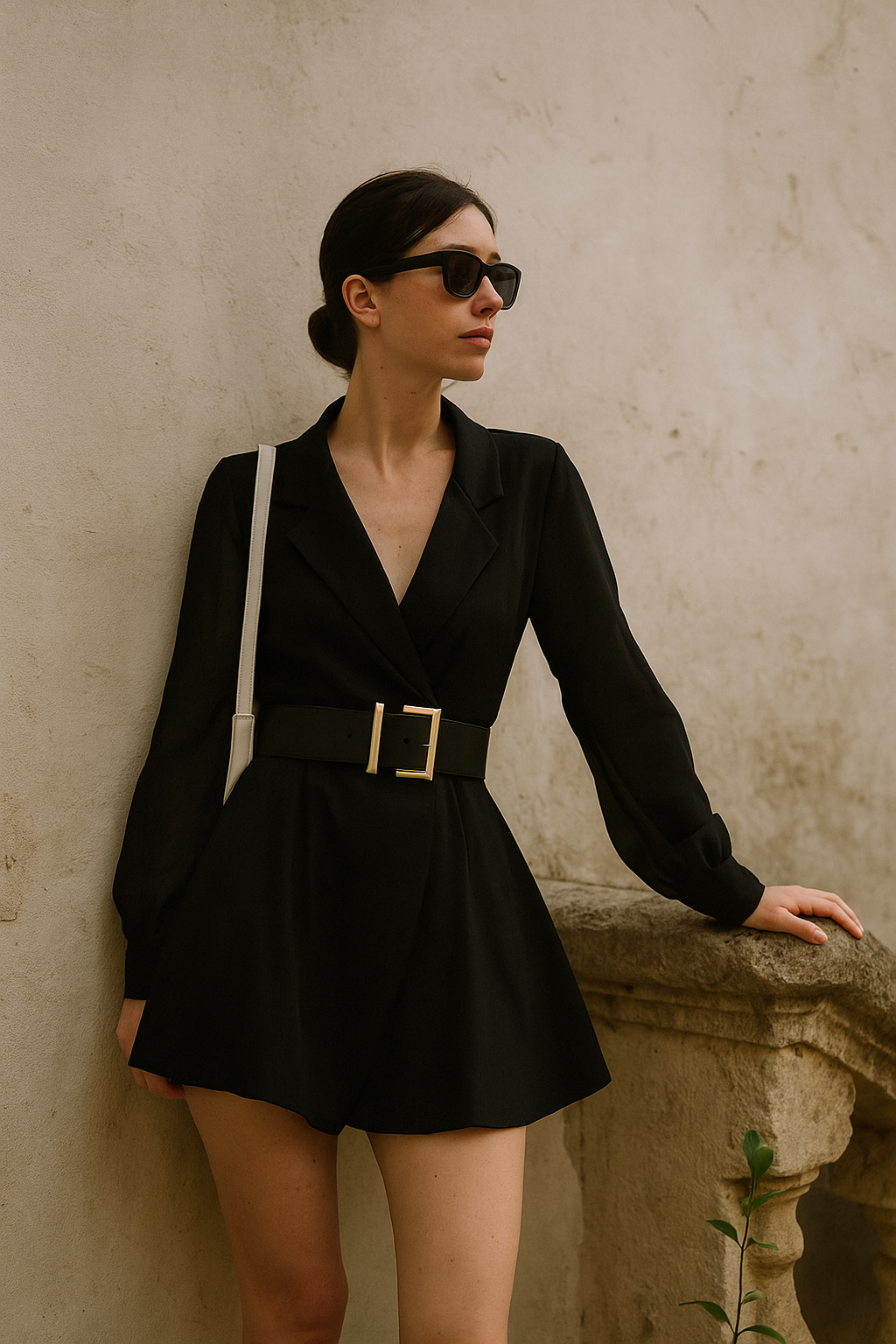 Blazer Ajustado para Mujer