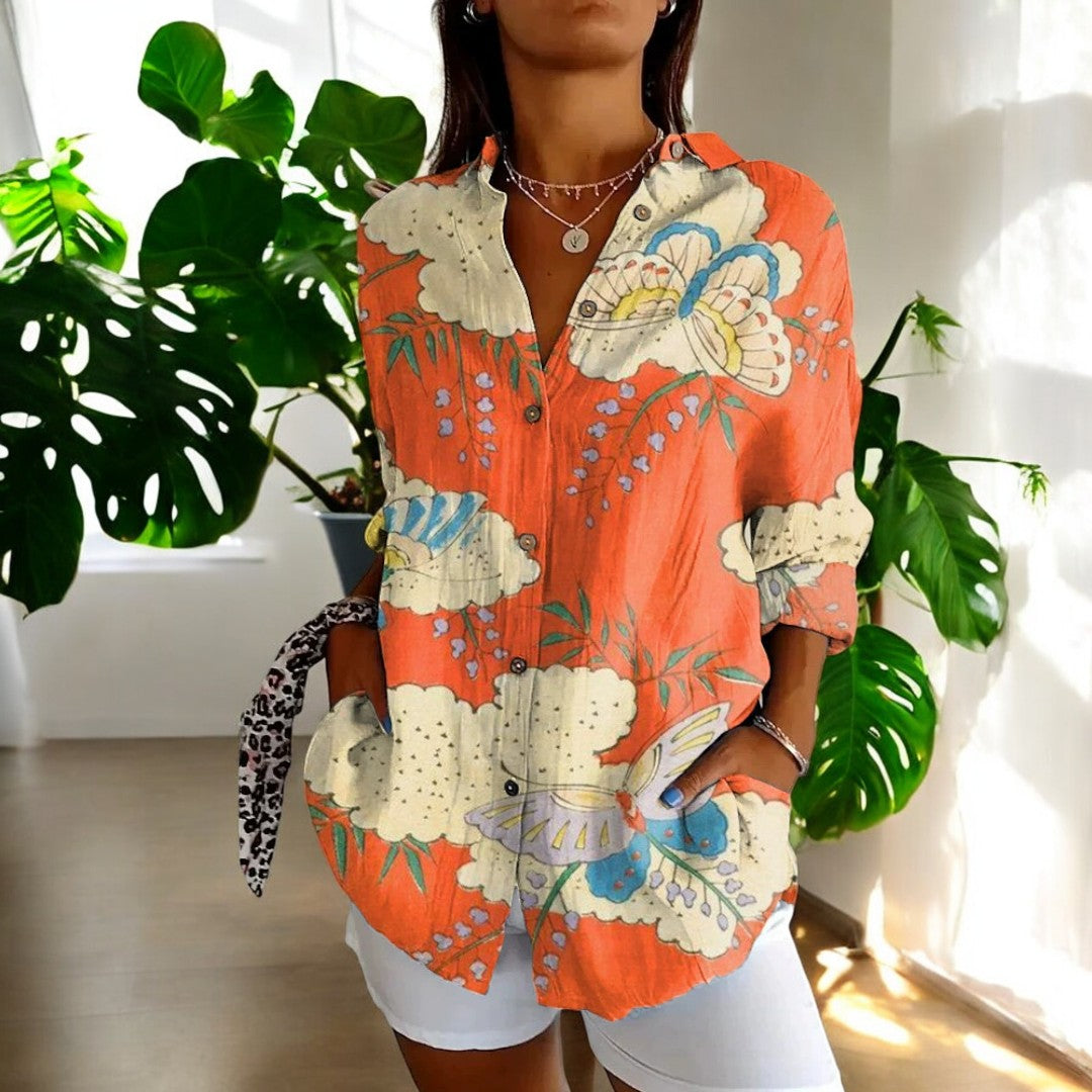 Floral Print Blouse for Women