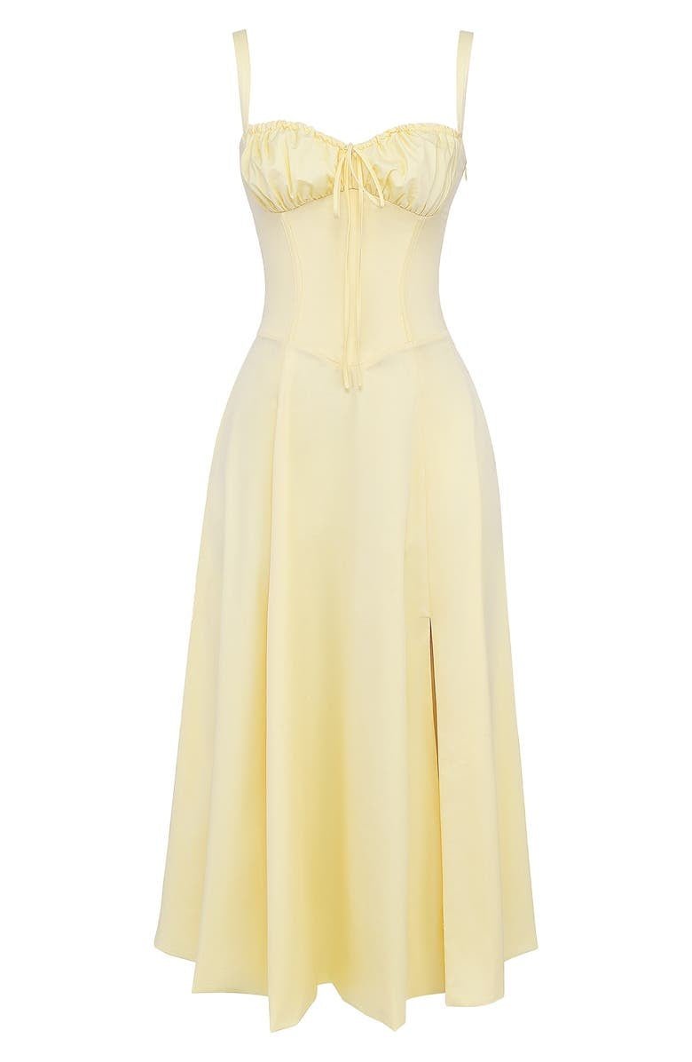 Vestido Midi Estampado con Tirantes para Mujer