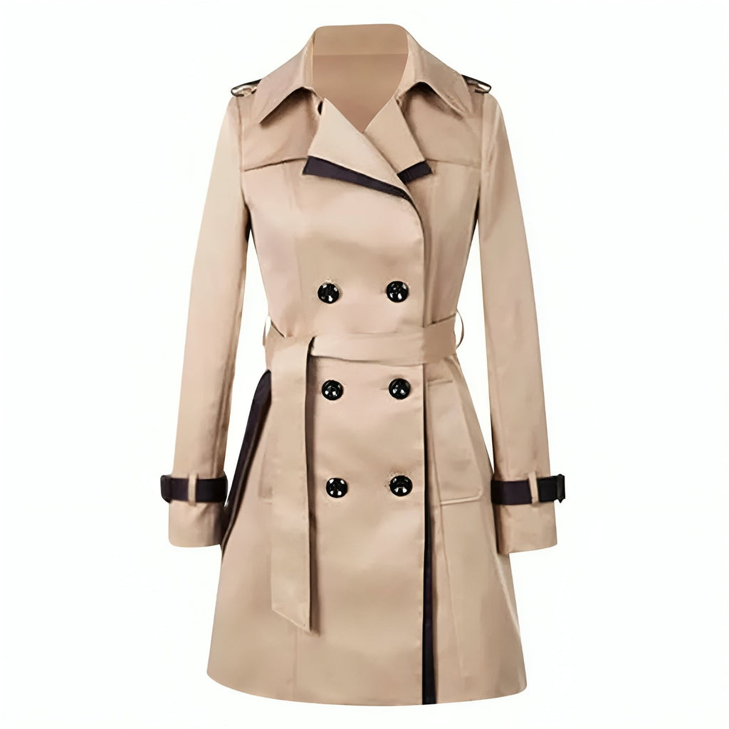 Gabardina Ajustada para Mujer