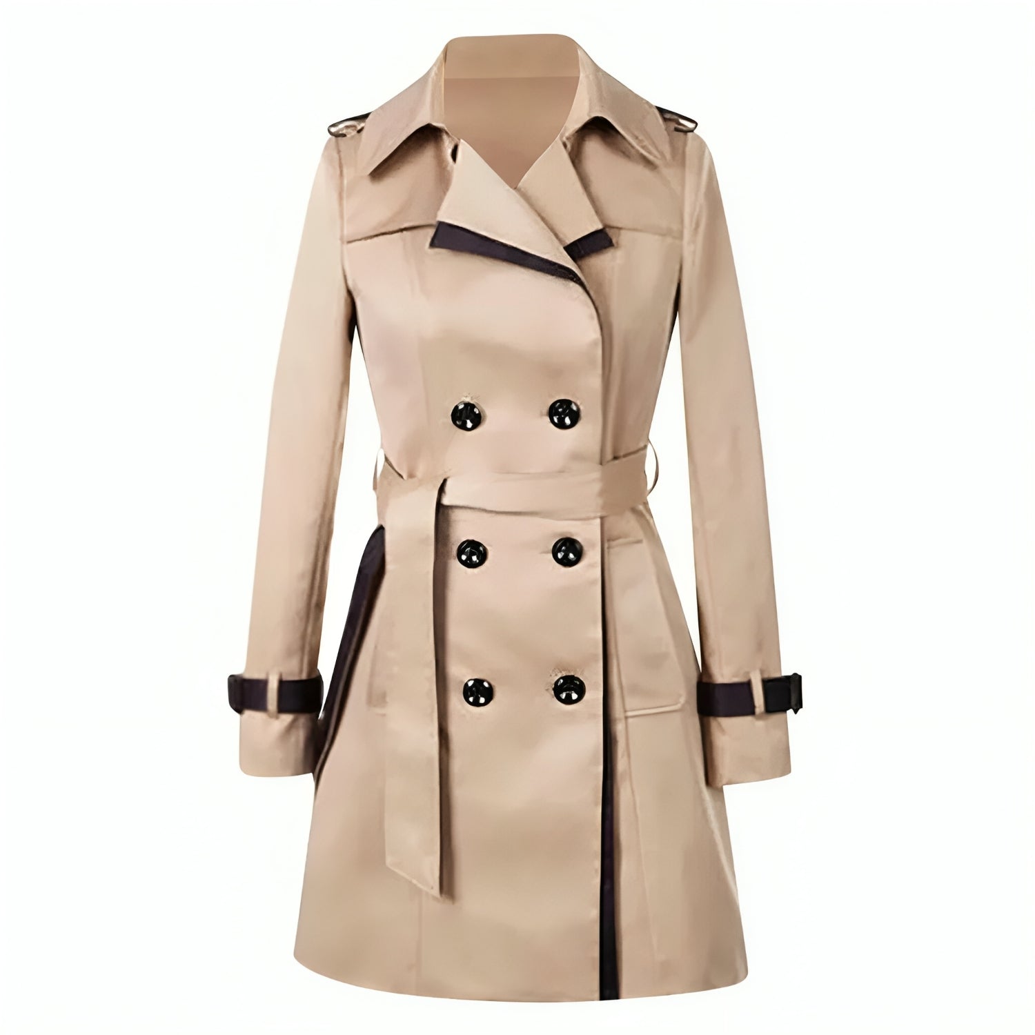 Gabardina Ajustada para Mujer