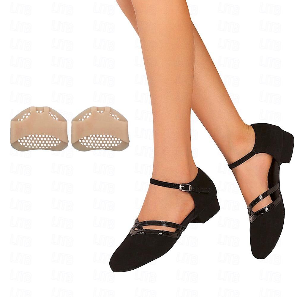 Zapatos de Baile con Tiras y Tacón Bajo para Mujer