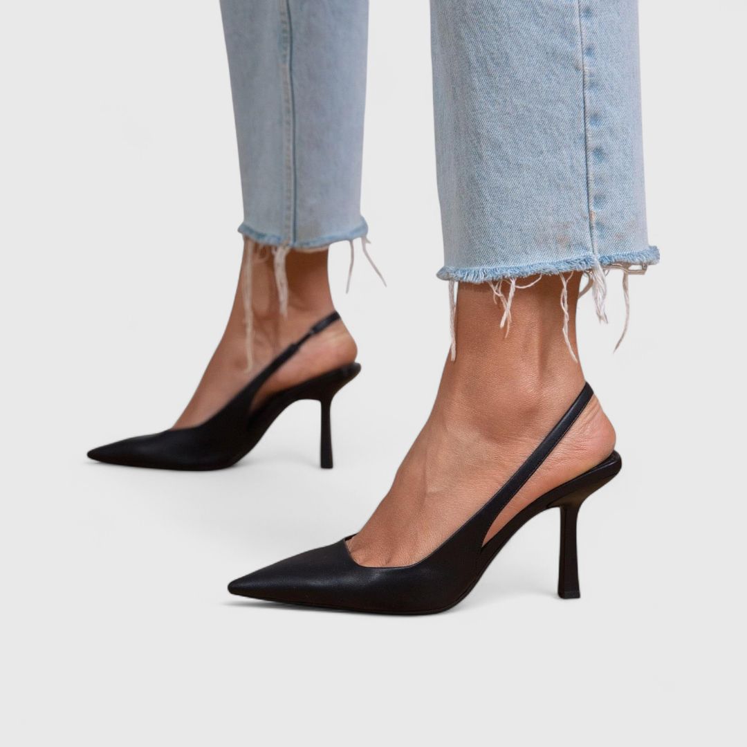 Zapatos de Tacón con Punta para Mujer
