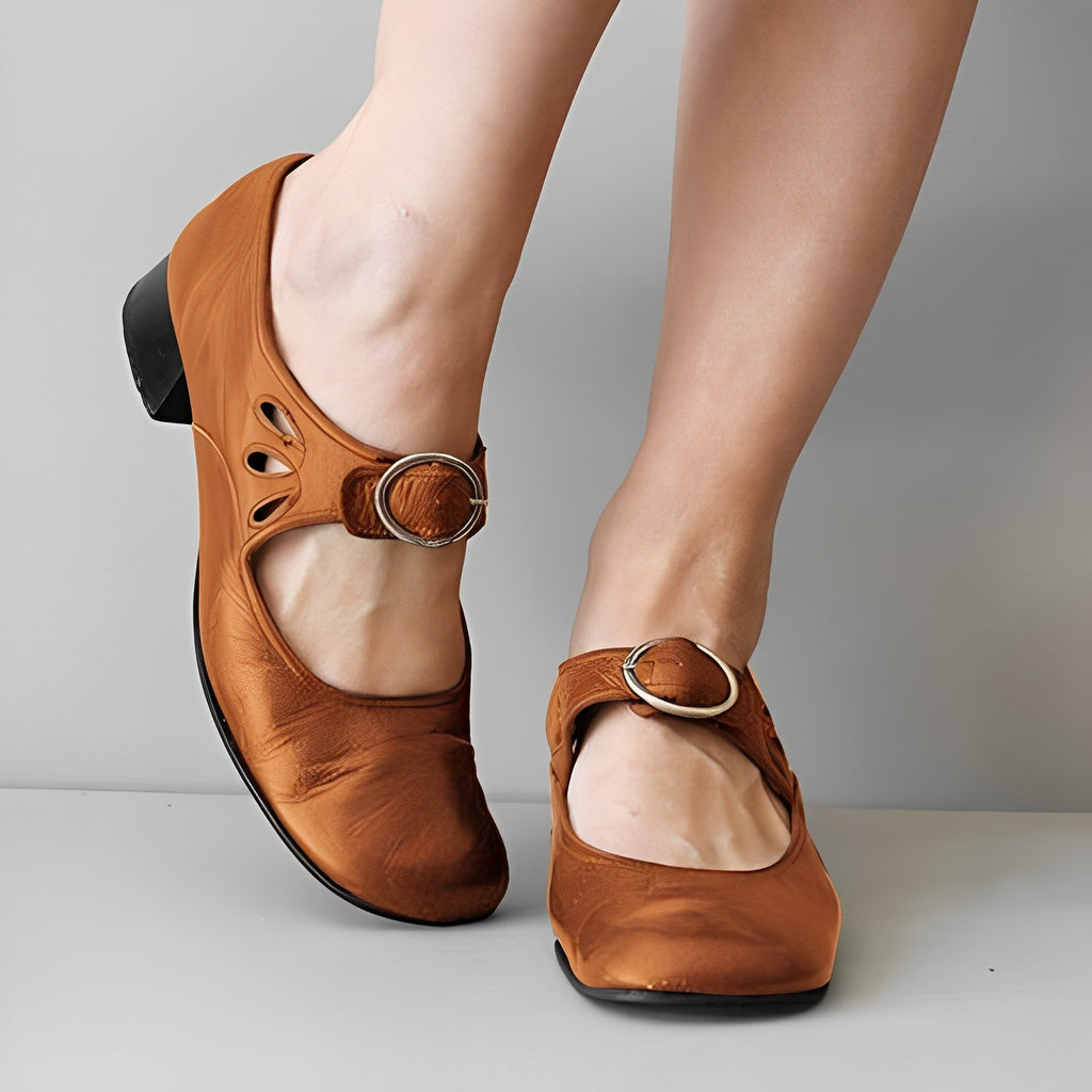 Zapatos Bajos con Correa para Mujer