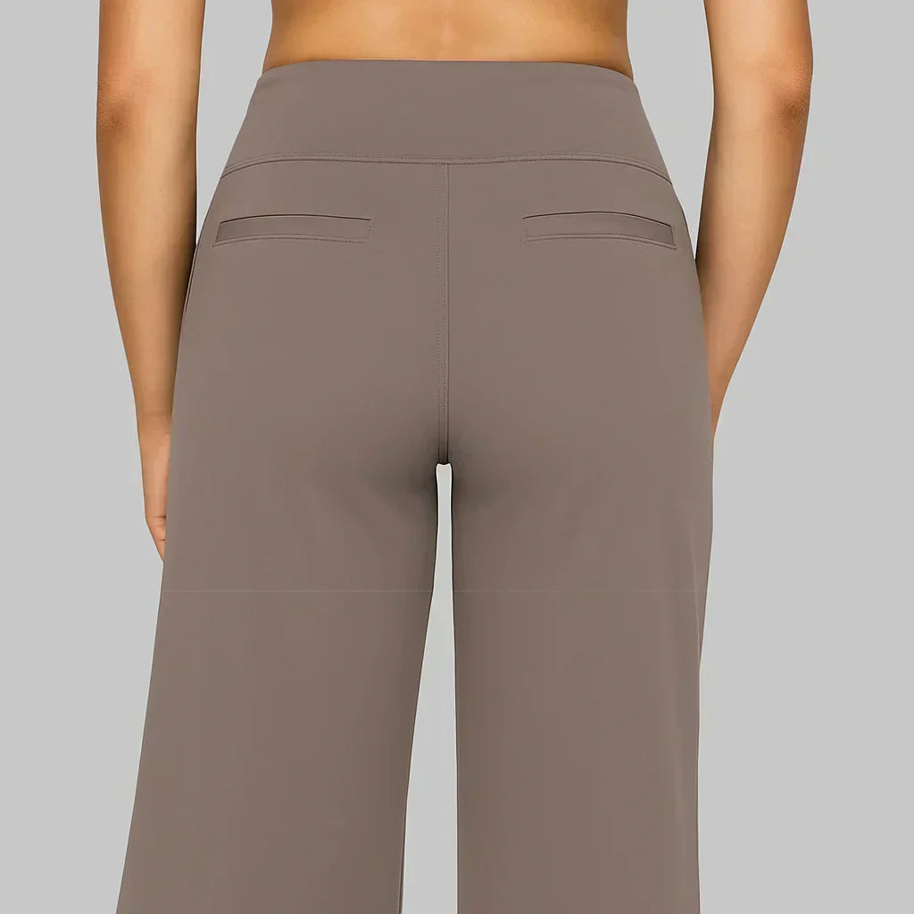 Pantalón Largo Recto de Yoga para Mujer