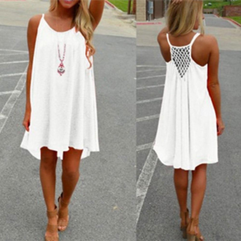 Vestido de Playa sin Mangas para Mujer