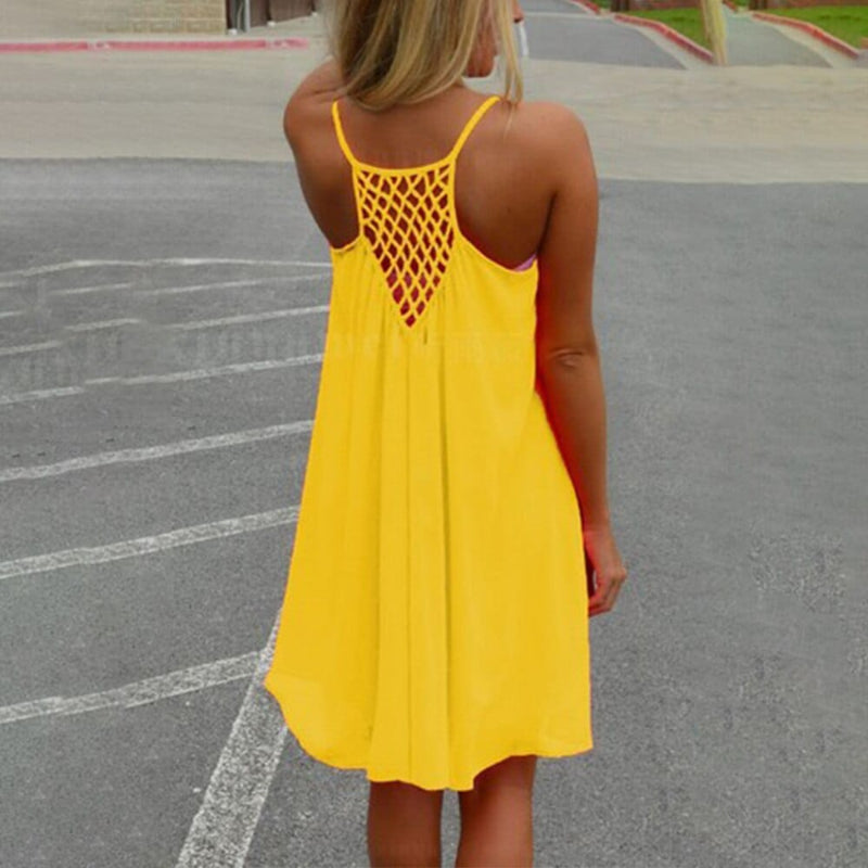 Vestido de Playa sin Mangas para Mujer