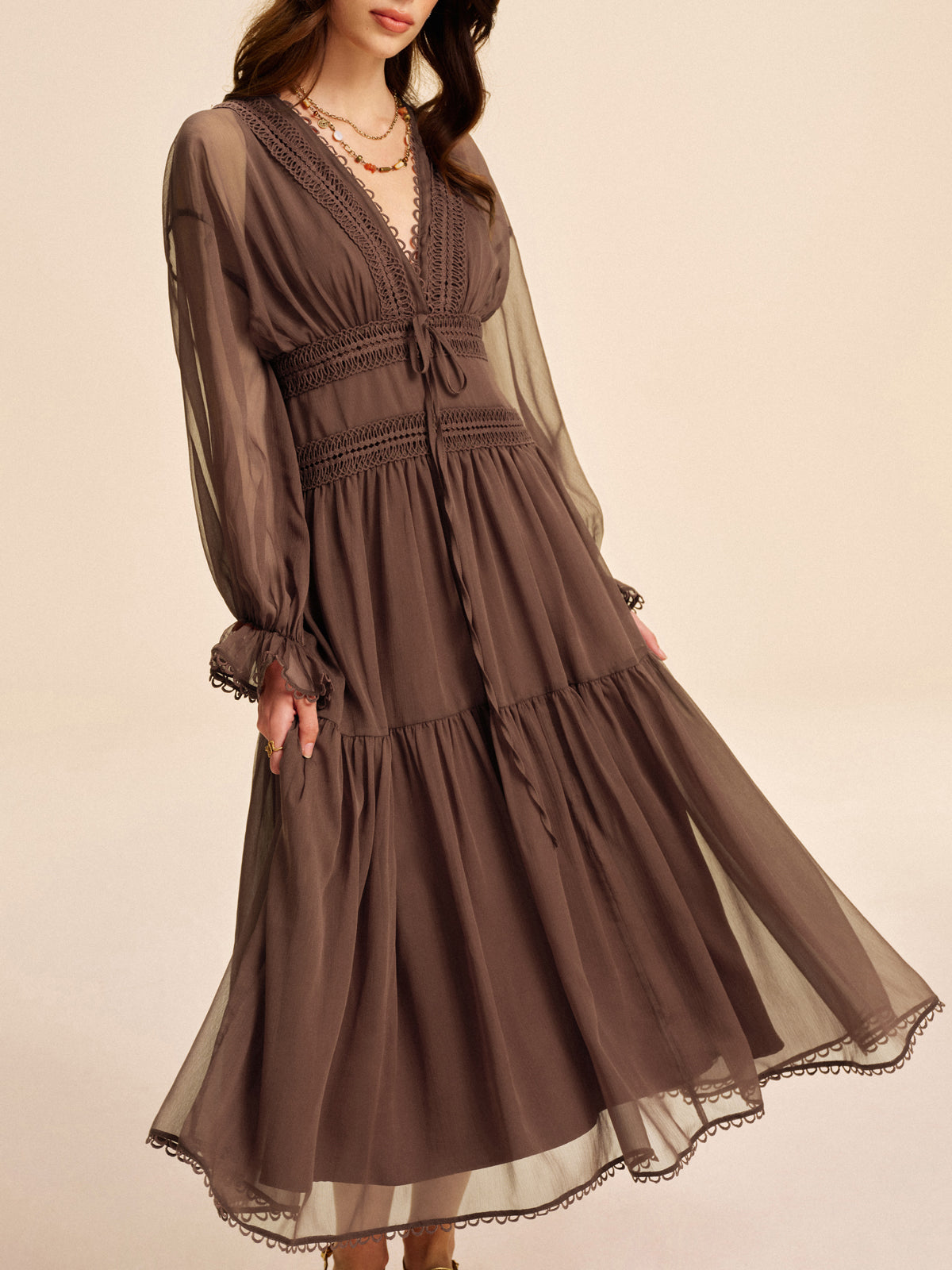 Chiffon Dress for Women