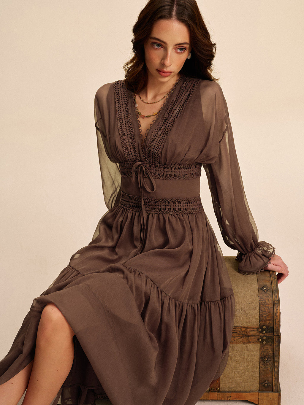 Chiffon Dress for Women