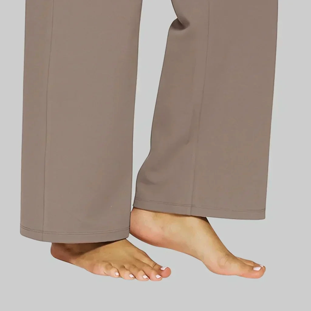 Pantalón Largo Recto de Yoga para Mujer