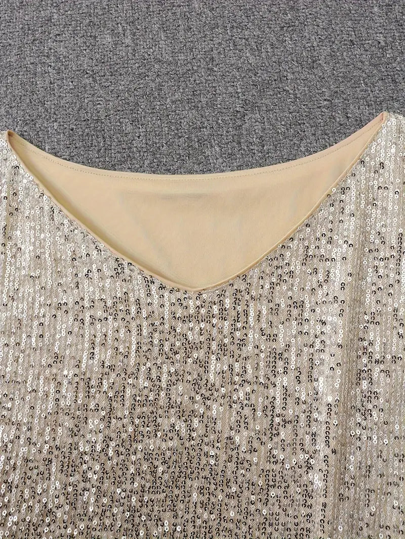 Vestido de Fiesta con Lentejuelas para Mujeres