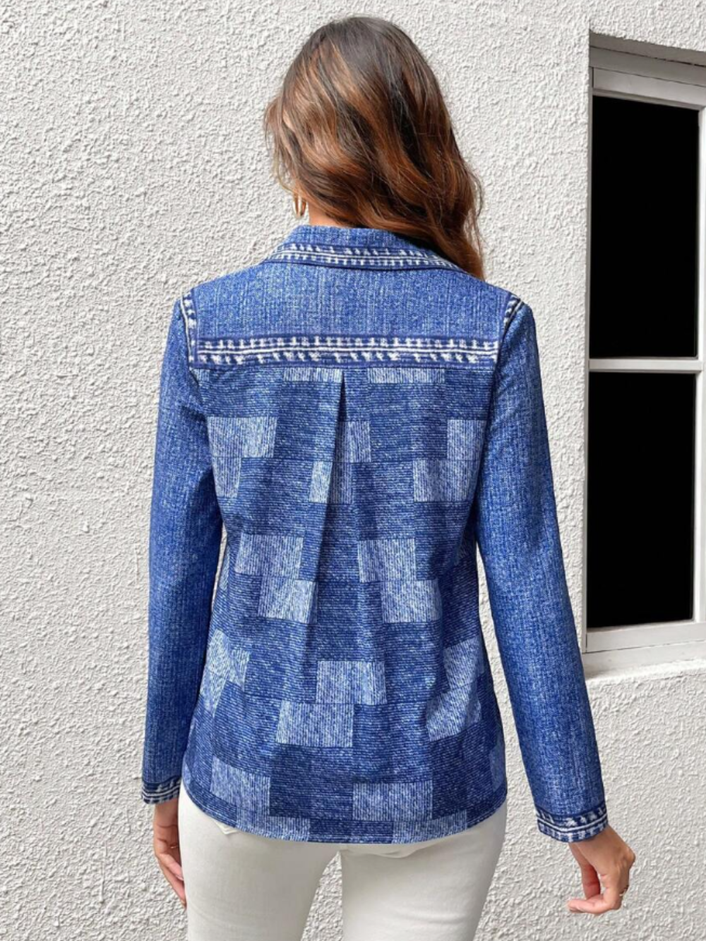 Blusa Estampada 3D para Mujer