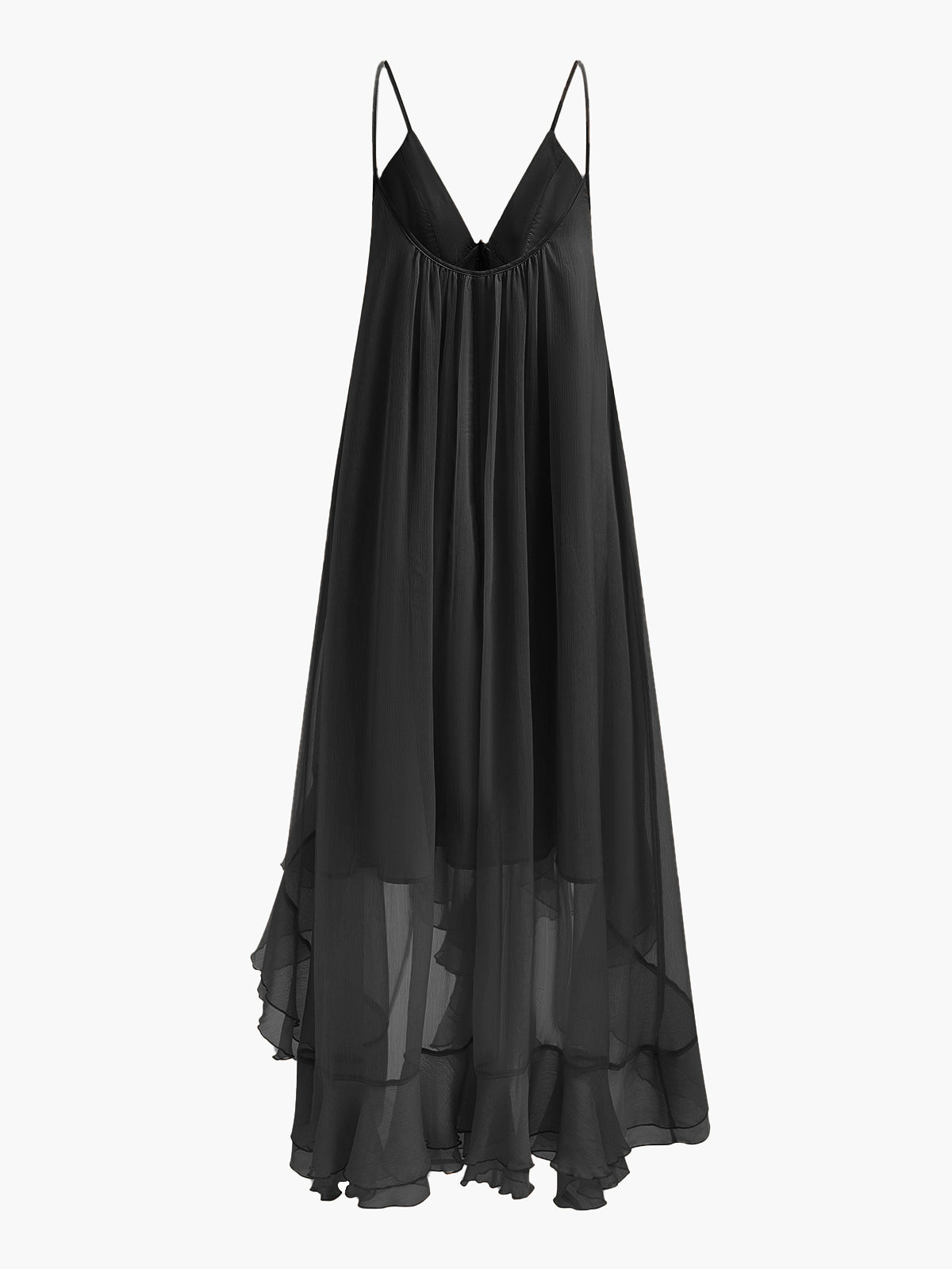 Layered Chiffon Dress for Women