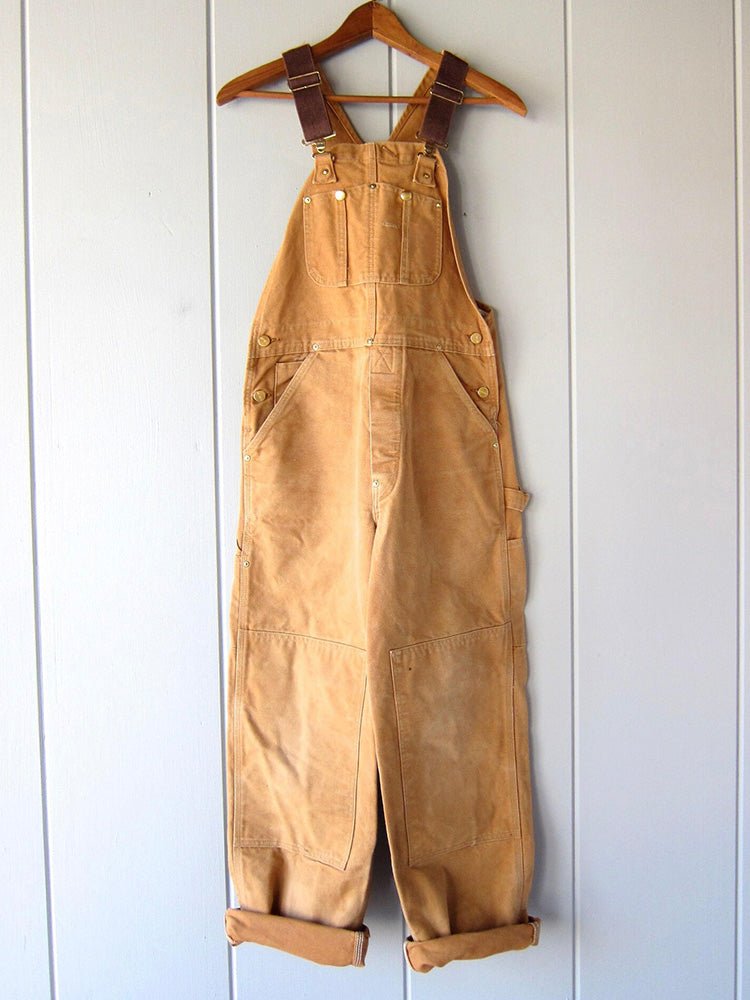 Wide Leg Cotton Gardening Overalls for Women