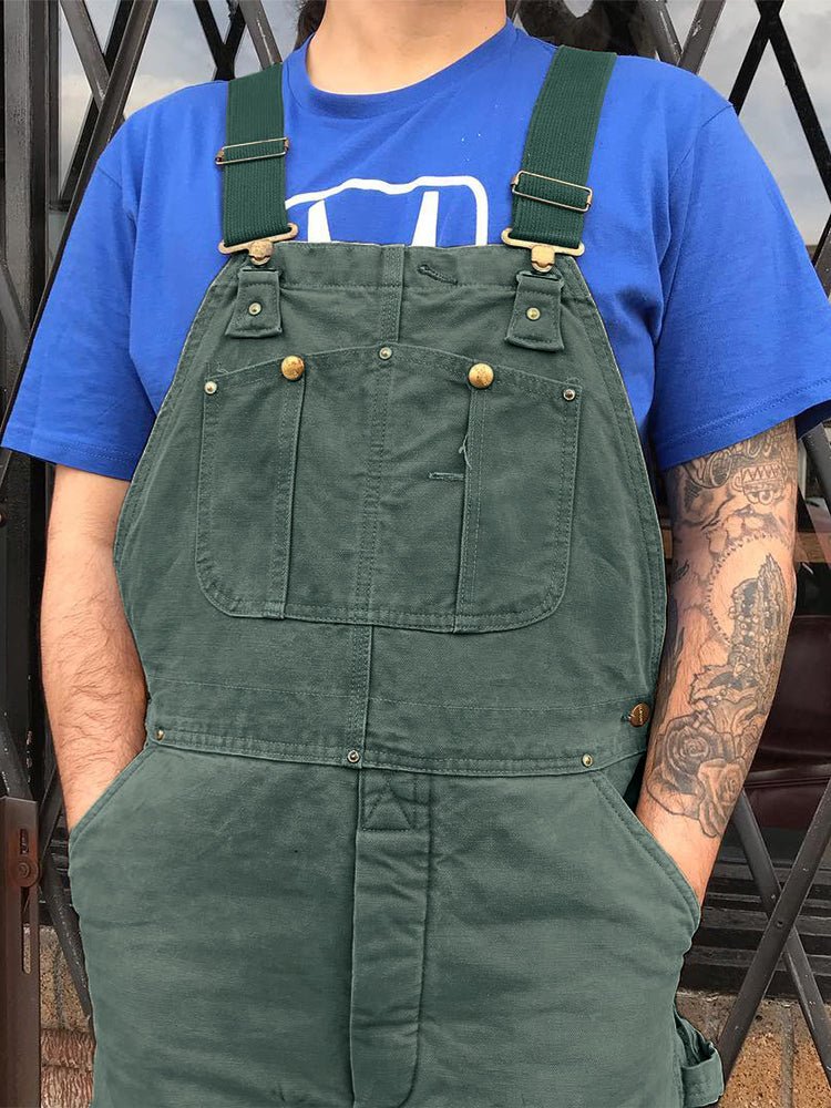 Wide Leg Cotton Gardening Overalls for Women