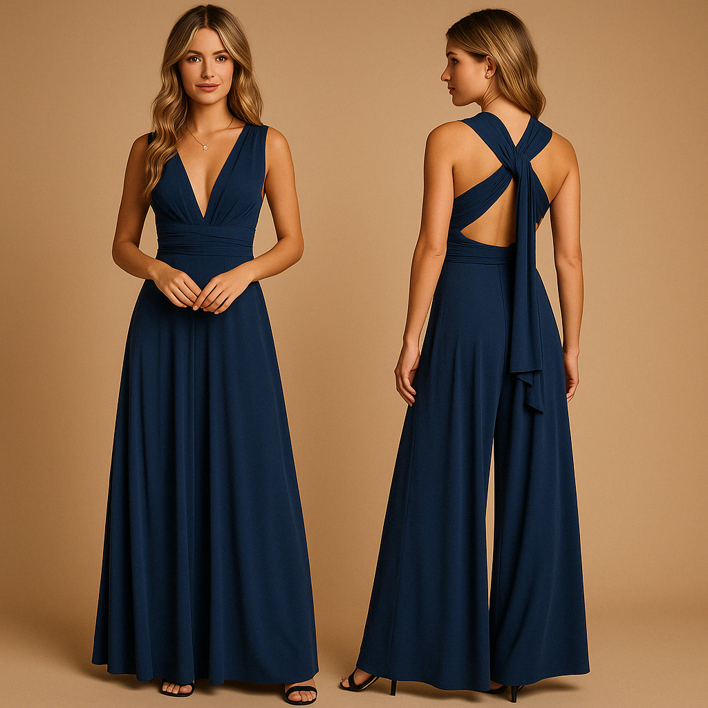 Vestido Largo Convertible para Mujer