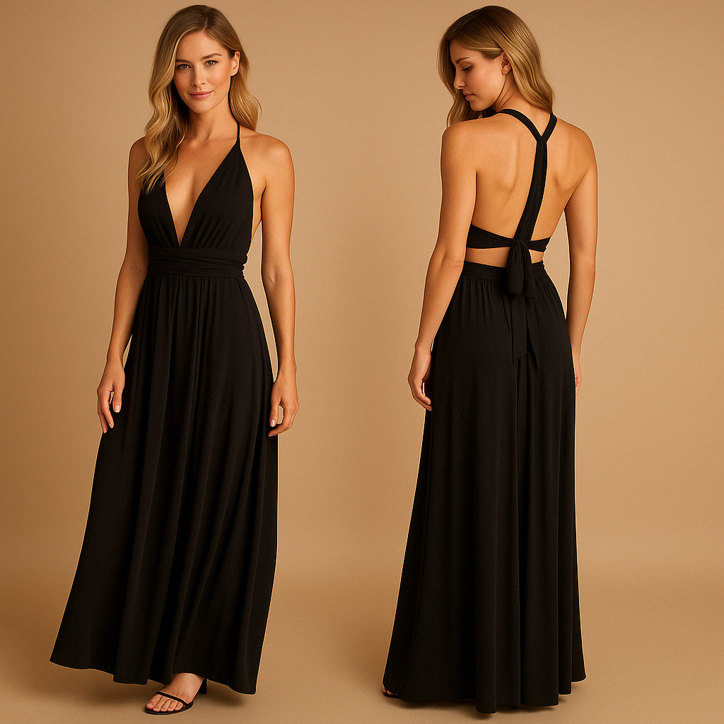 Vestido Largo Convertible para Mujer