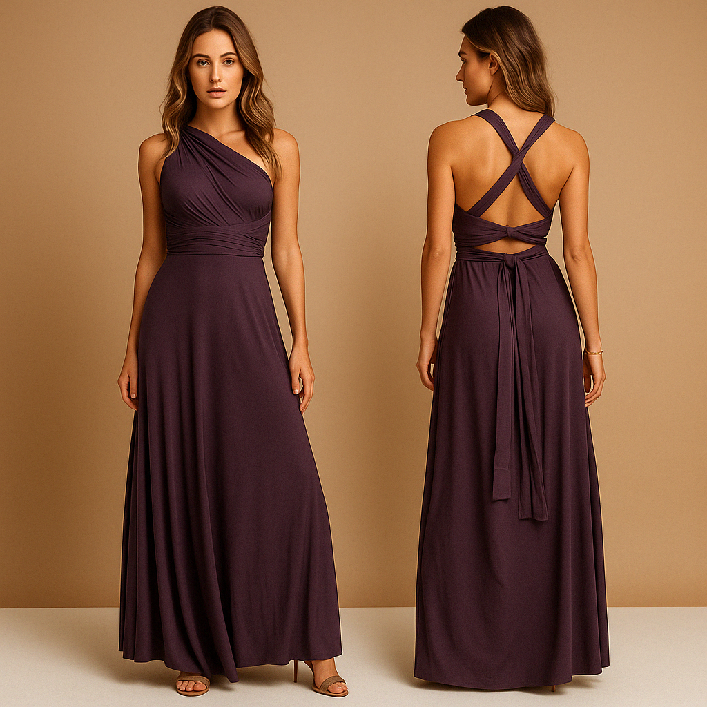 Vestido Largo Convertible para Mujer