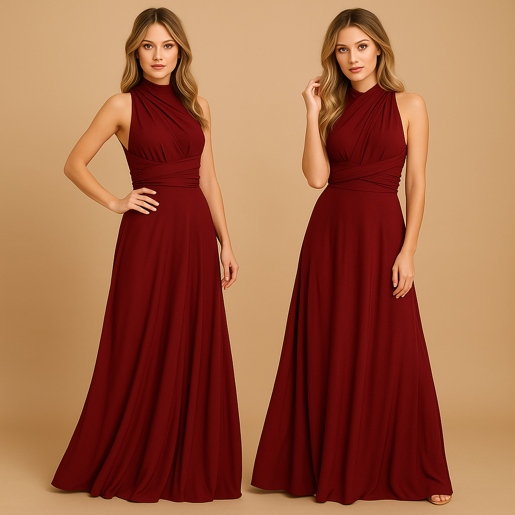 Vestido Largo Convertible para Mujer