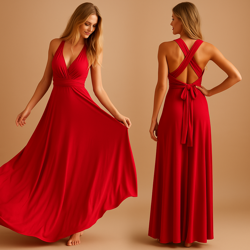 Vestido Largo Convertible para Mujer