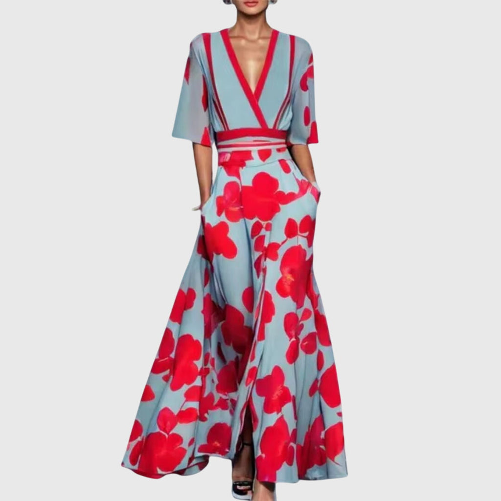 Vestido Largo Estampado para Mujeres