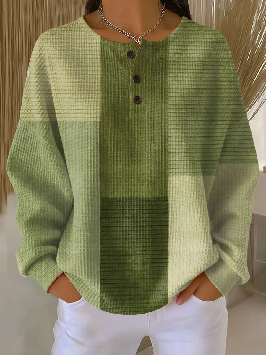 Jersey de Punto Waffle para Mujer