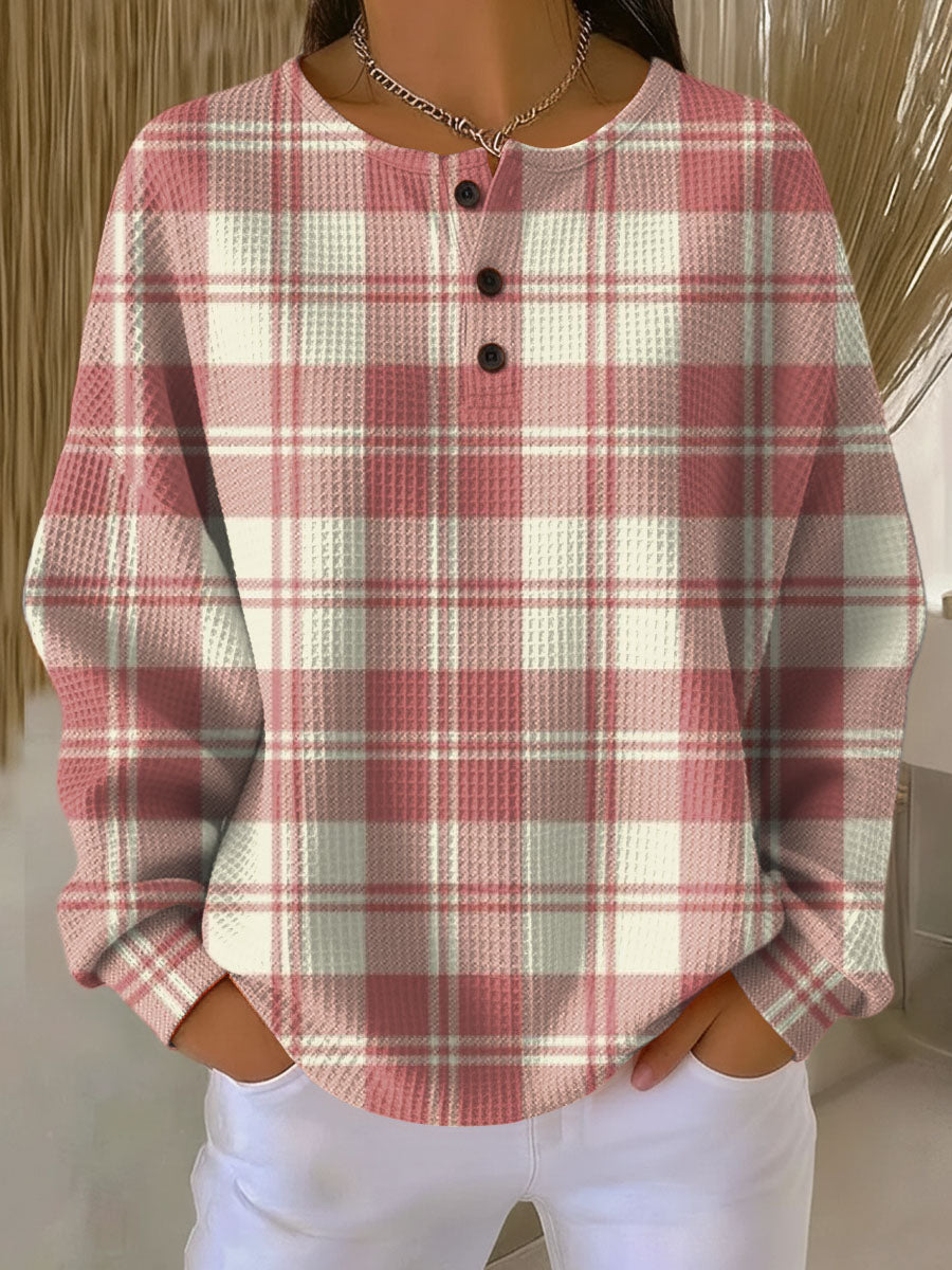 Jersey de Punto Waffle para Mujer