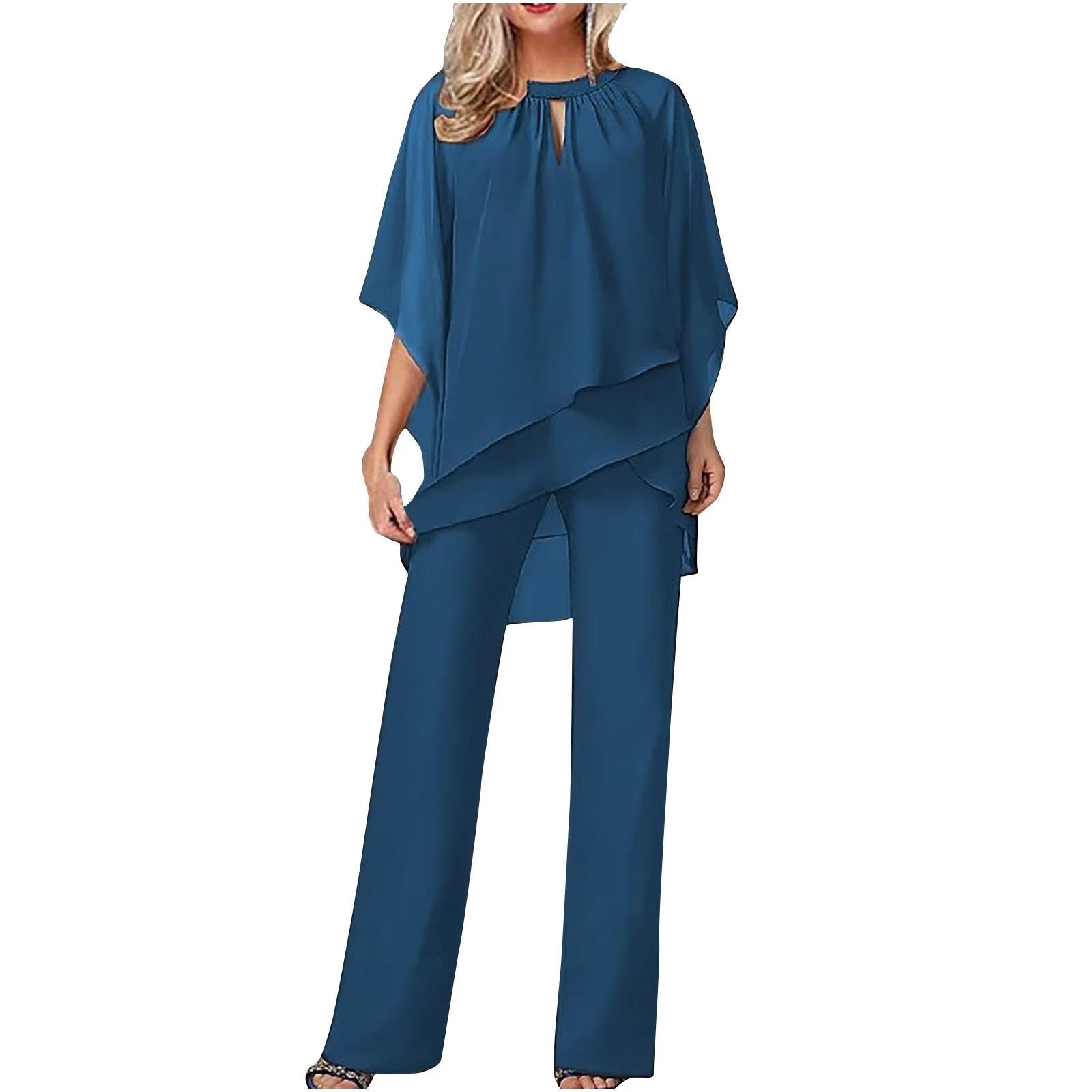 Pantalón de gasa elegante para Mujer
