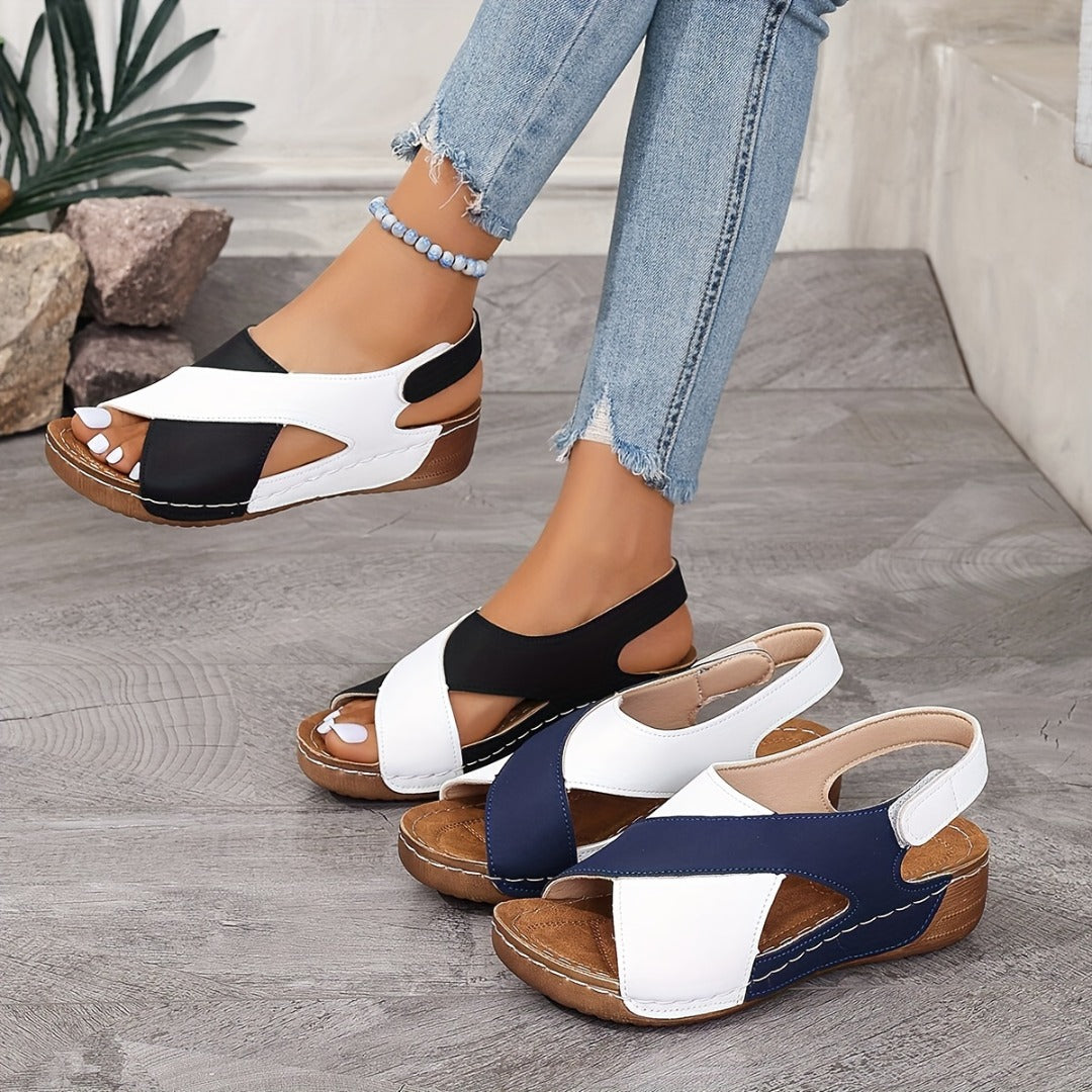 Sandalias Romanas de Plataforma para Mujer