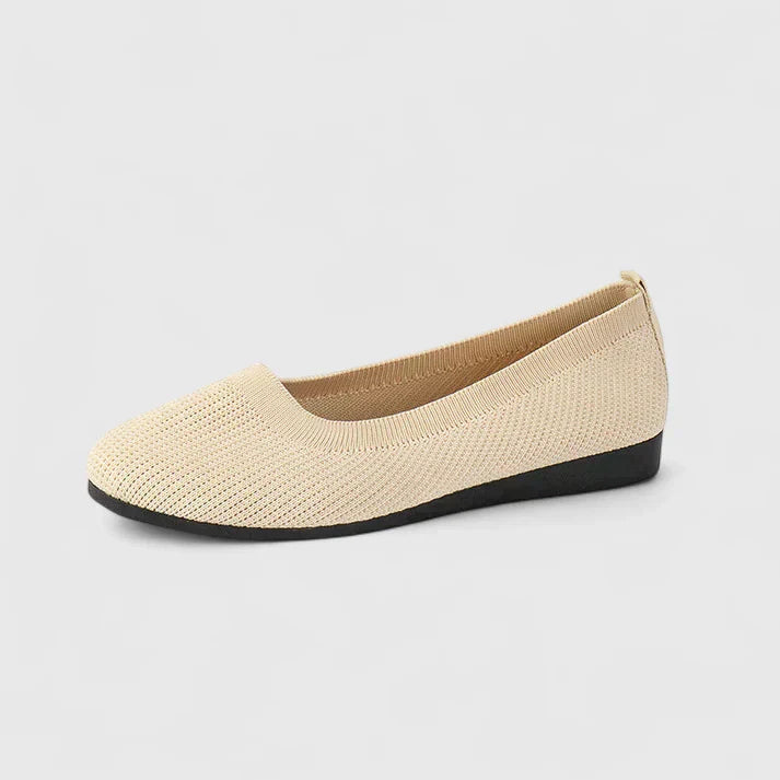 Zapatos Planos con Punta Redonda y Diseño Slip-On para Mujer | Ideal para el Día a Día