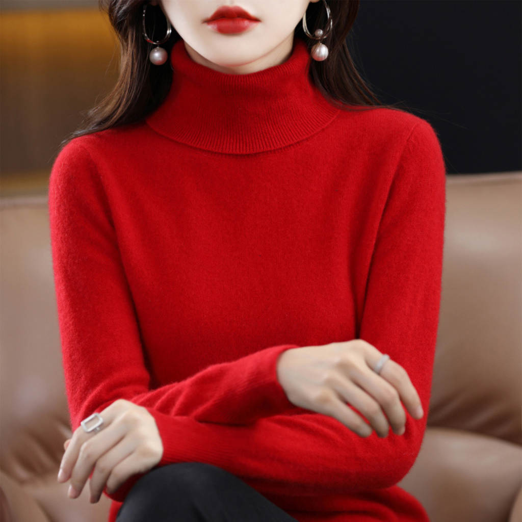 Mock Neck Sweater for Women