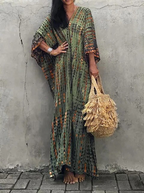 Vestido Maxi tipo Caftán para Mujer