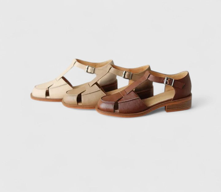 Sandalias de Tacón Bajo para Mujer